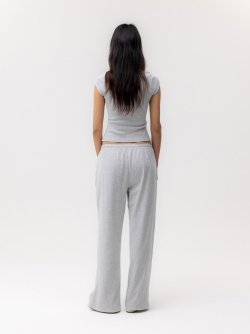 G COMFORT STRING PANTS (MELANGE GRAY)
