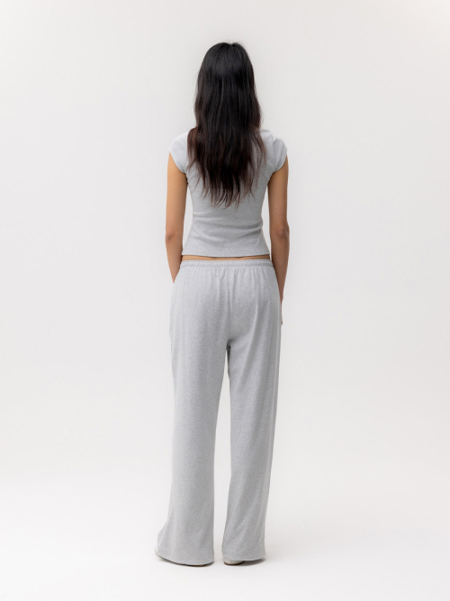 G CLASSIC BOAT NECK TEE (MELANGE GRAY)