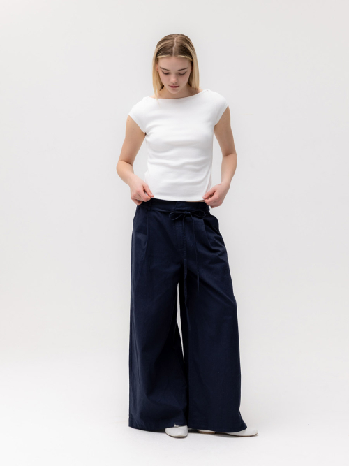 G CLASSIC BOAT NECK TEE (WHITE)