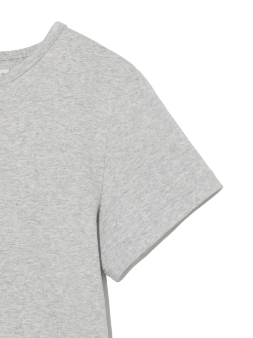 G BABY TEE (LONG VERSION) (MELANGE GRAY)
