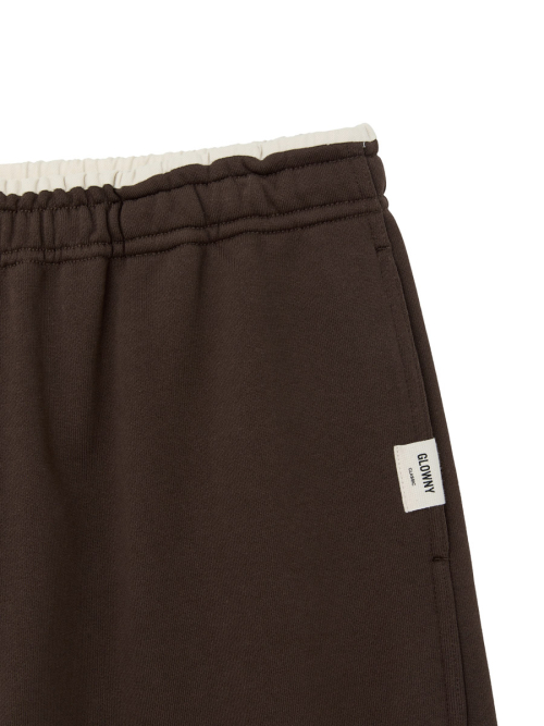 G CONTRAST SWEATPANTS 2.0 (BROWN)