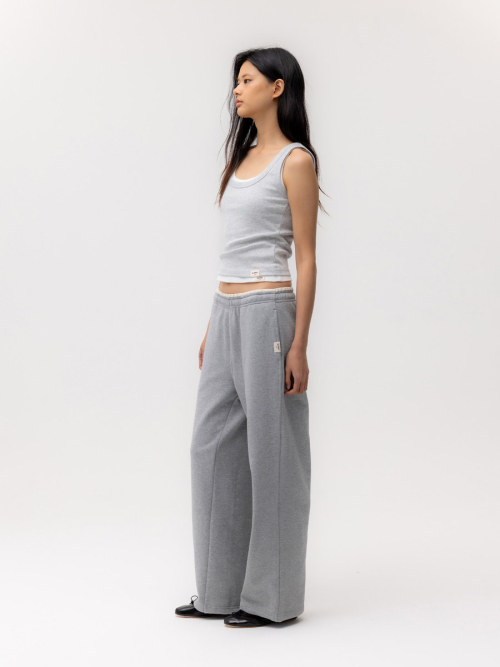 G CONTRAST SWEATPANTS 2.0 (MELANGE GRAY)