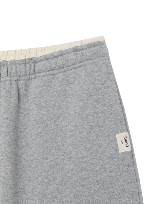 G CONTRAST SWEATPANTS 2.0 (MELANGE GRAY)