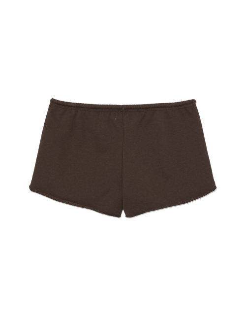 G LOW RISE SHORTS (BROWN)