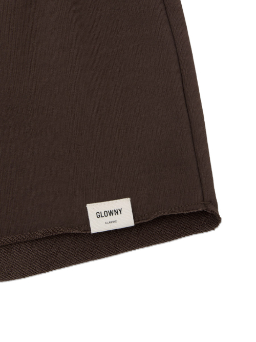 G LOW RISE SHORTS (BROWN)