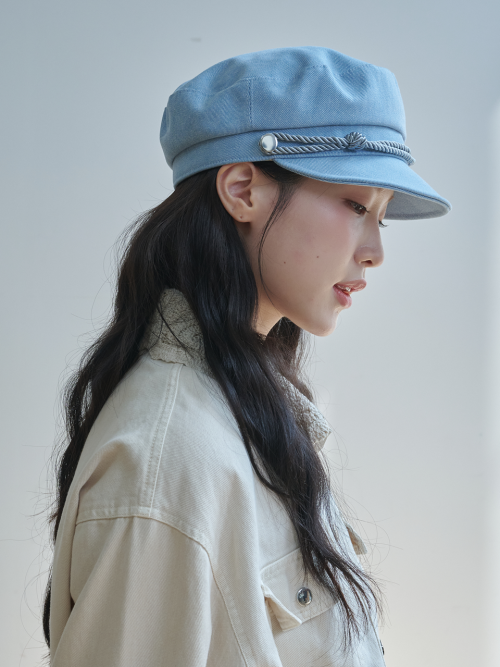 Knotted Rope Marin Cap (Light Blue)