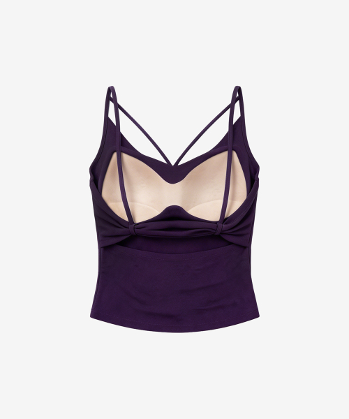 Vella Strap Sleeveless_ Purple
