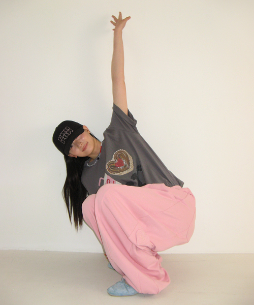 DESSERT RR OVER FIT T SHIRT CHARCOAL