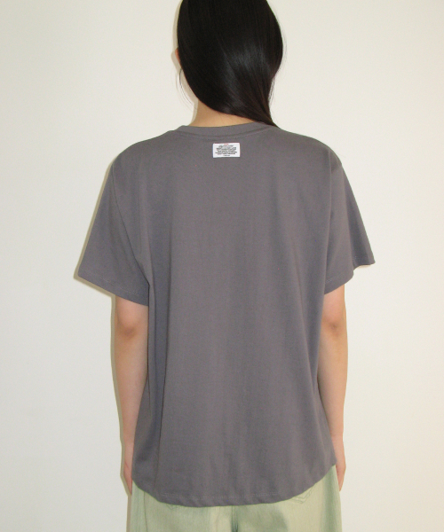 DESSERT RR OVER FIT T SHIRT CHARCOAL