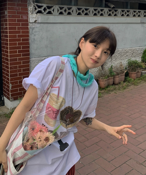 DESSERT RR OVER FIT T SHIRT WHITE