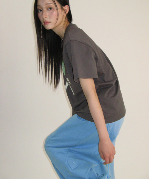 MINI HEART BALLOON JOGGER PANTS SOFT BLUE