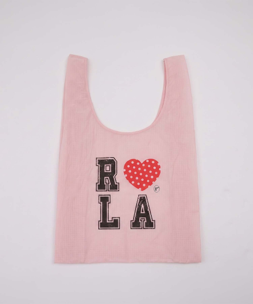 I LOVE ROLA MARKET BAG PINK