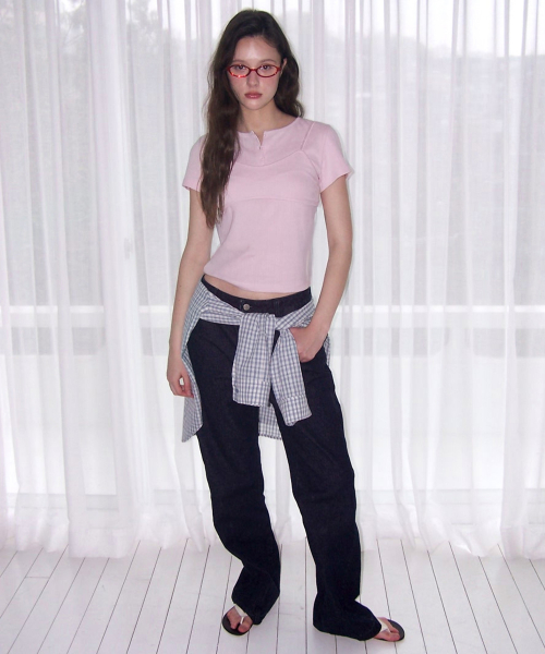 BOOTSCUT DENIM PANTS INDIGO