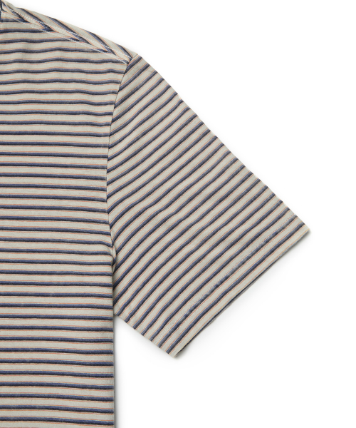 SUNSTRIPE TEE (NAVY)