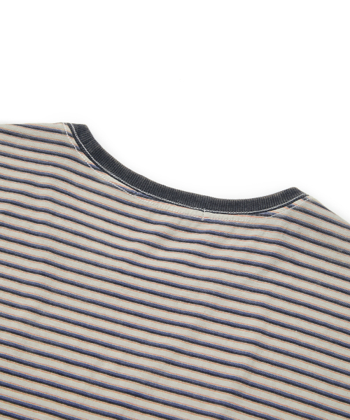 SUNSTRIPE TEE (NAVY)