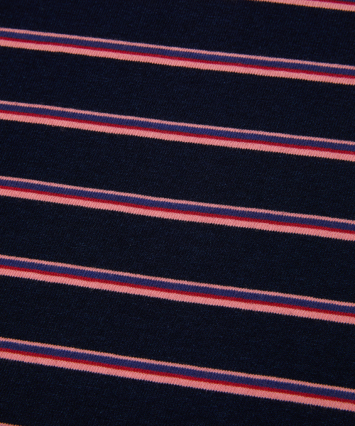 SUNSTRIPE POLO (PINK)