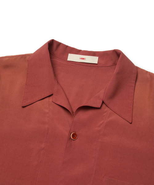 SUNDOWN SHIRT (BRICK RED)