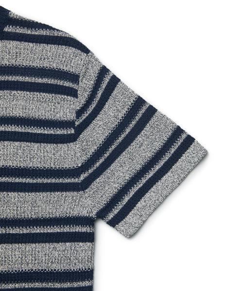 HUSTLER HALF ZIP (NAVY)