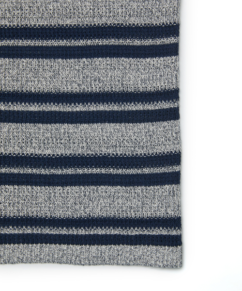 HUSTLER HALF ZIP (NAVY)