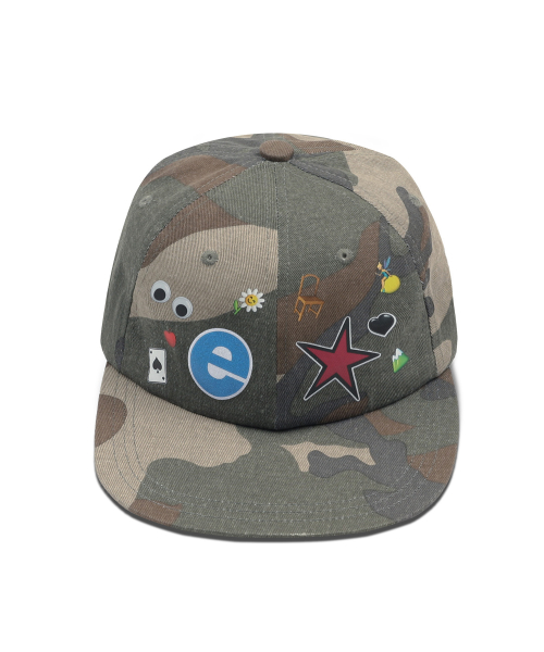 GC078 아이콘팩 카모 볼 캡 (GREEN CAMO)