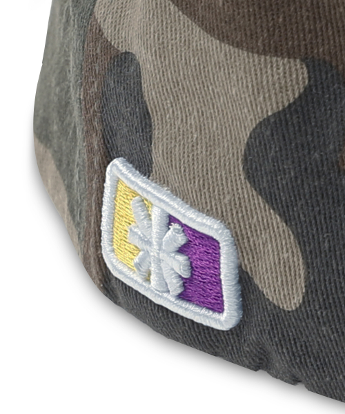 GC078 아이콘팩 카모 볼 캡 (GREEN CAMO)