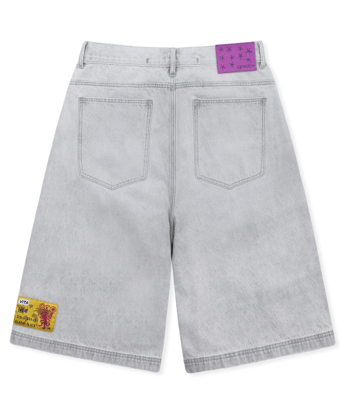 GHP037 308 리디렉션 워시드 데님 팬츠 (BEIGE)