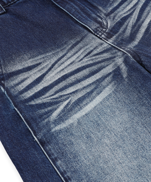 GP185 키메라 데님 버뮤다 팬츠 (INDIGO)