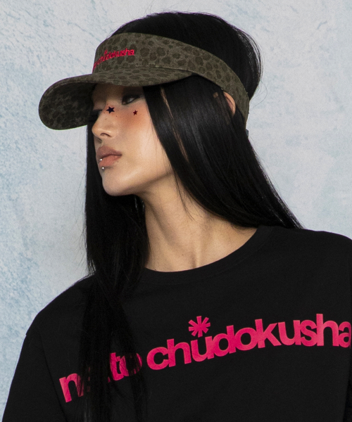 GC080 네토 레오파드 선캡 (CHARCOAL GRAY)