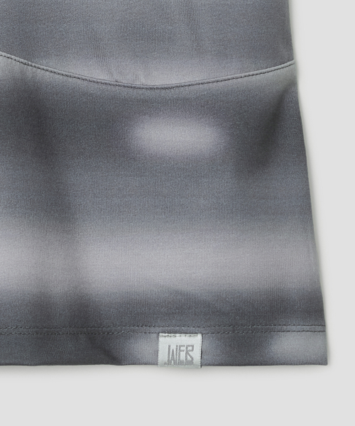 Airbrushed Stripe Bound Tank [Gray]