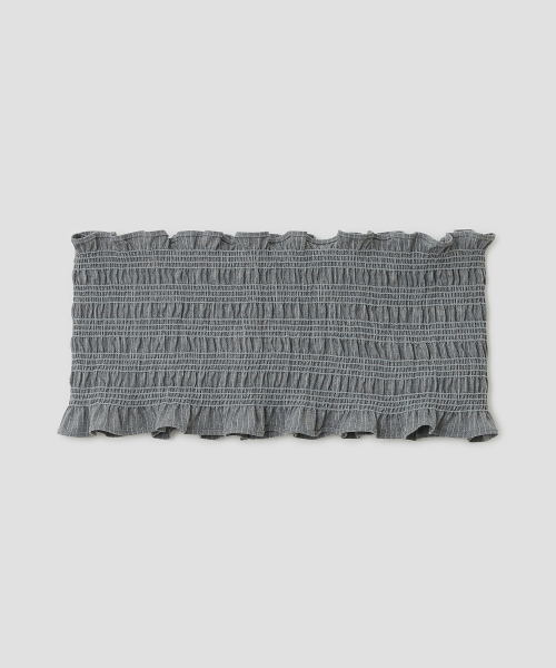 Smocked Hook Top [Gray]