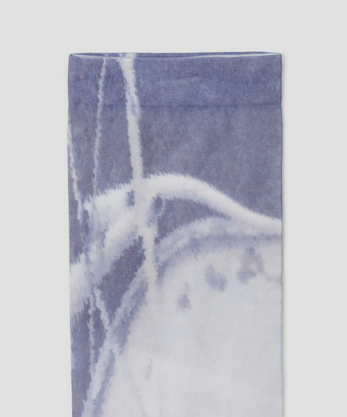Captured Knee Socks [White]