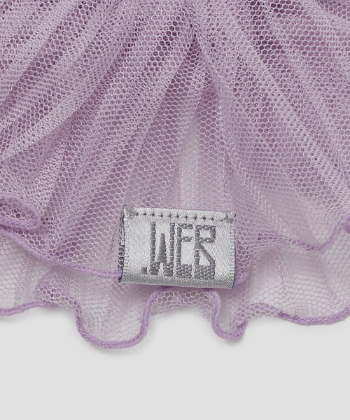 Pleated Scrunchie [Purple]