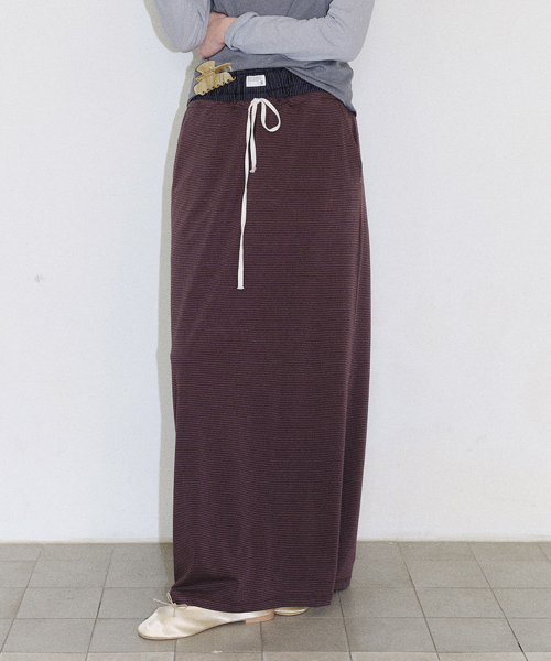 [CORE] COMFY MAXI SKIRT - PURPLE