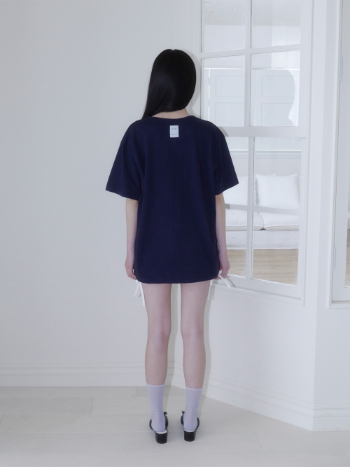 CRAYON FRUIT T-SHIRT (APPLE NAVY)