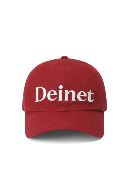 ESSENTIAL LOGO BALL CAP IN RED