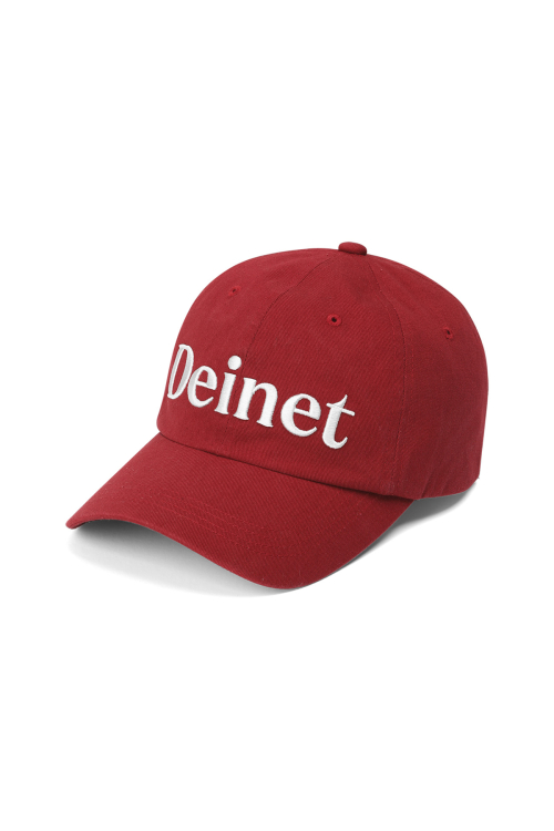 ESSENTIAL LOGO BALL CAP IN RED