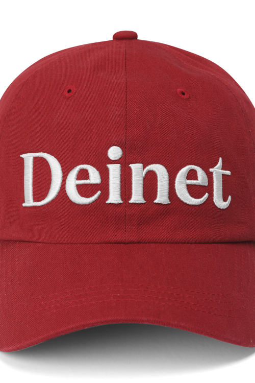ESSENTIAL LOGO BALL CAP IN RED