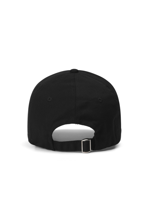 ESSENTIAL LOGO BALL CAP IN BLACK
