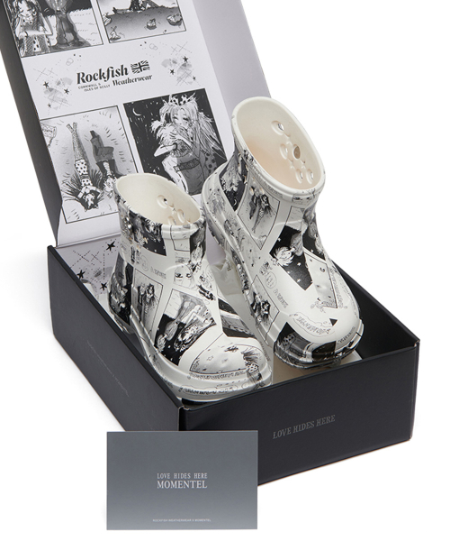 [× MOMENTEL] HAYDEN BOOTS - WHITE