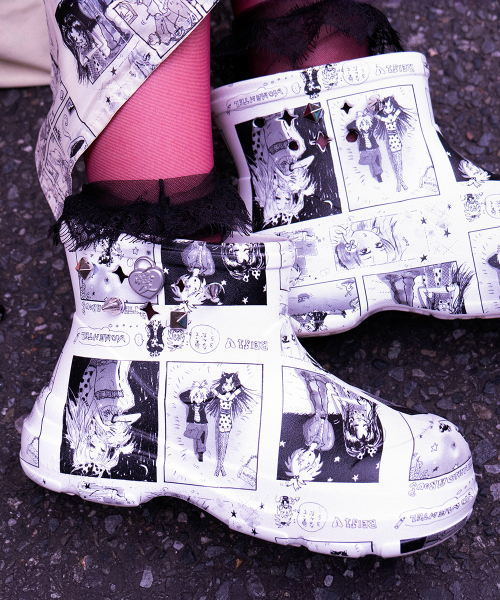 [× MOMENTEL] HAYDEN BOOTS - WHITE