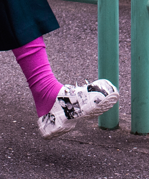 [× MOMENTEL] HAYDEN CLOG - WHITE