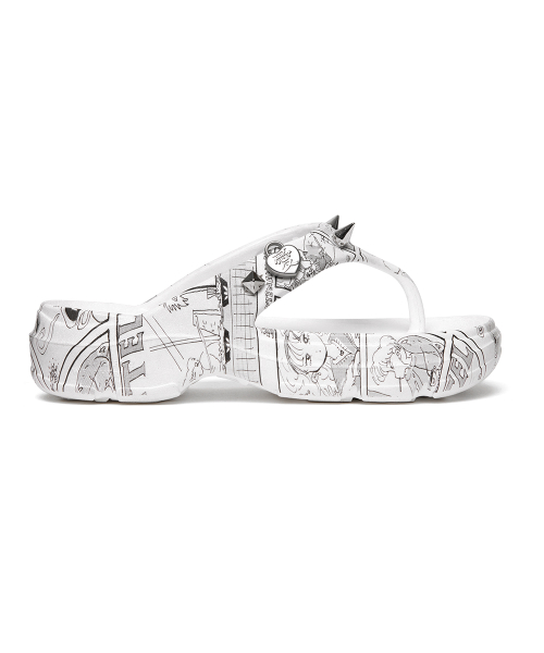 [× MOMENTEL] HAYDEN FLIPFLOP - WHITE