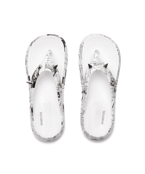 [× MOMENTEL] HAYDEN FLIPFLOP - WHITE