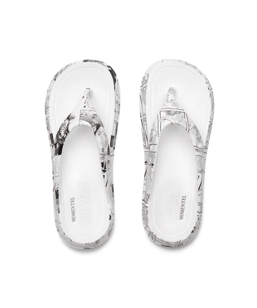 [× MOMENTEL] HAYDEN FLIPFLOP - WHITE