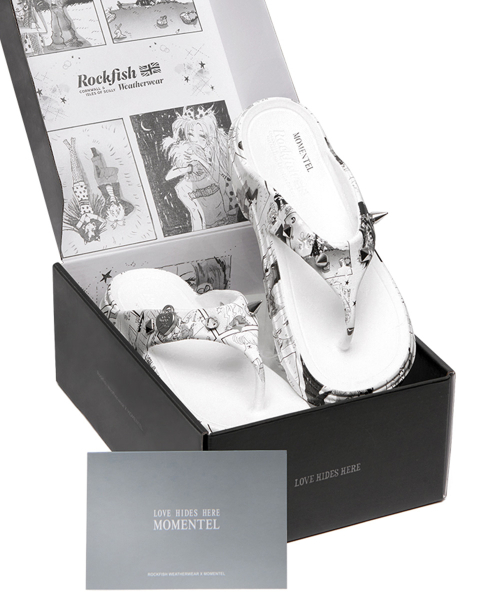 [× MOMENTEL] HAYDEN FLIPFLOP - WHITE