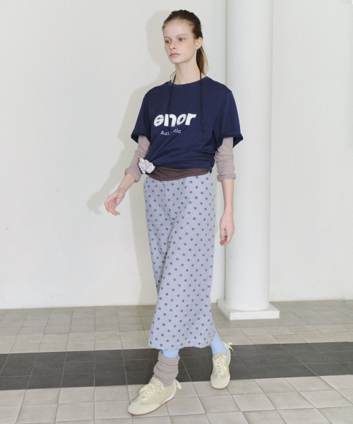 [CORE] CORE SHORT SLEEVE T-SHIRT - NAVY