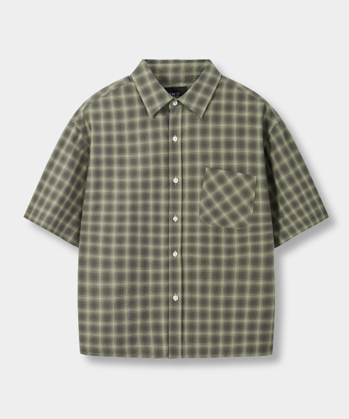 ©EVERYONE’S SEMI CROP CHECK SHIRT_HALF 9 COLOR
