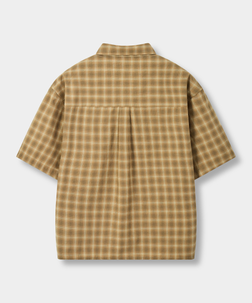 ©EVERYONE’S SEMI CROP CHECK SHIRT_HALF 9 COLOR