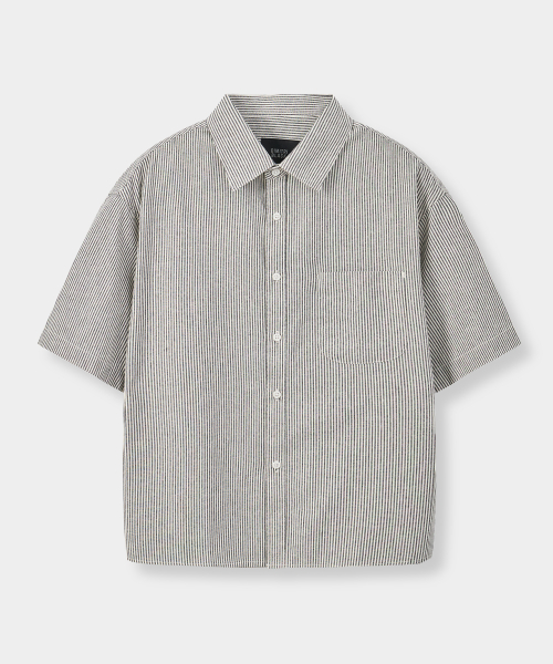 ©EVERYONE’S SEMI CROP CHECK SHIRT_HALF 9 COLOR