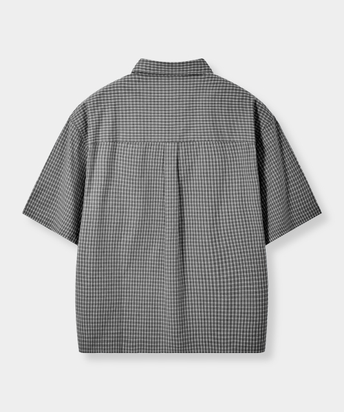 ©EVERYONE’S SEMI CROP CHECK SHIRT_HALF 9 COLOR